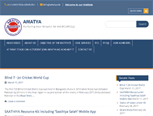 Tablet Screenshot of amatya.in